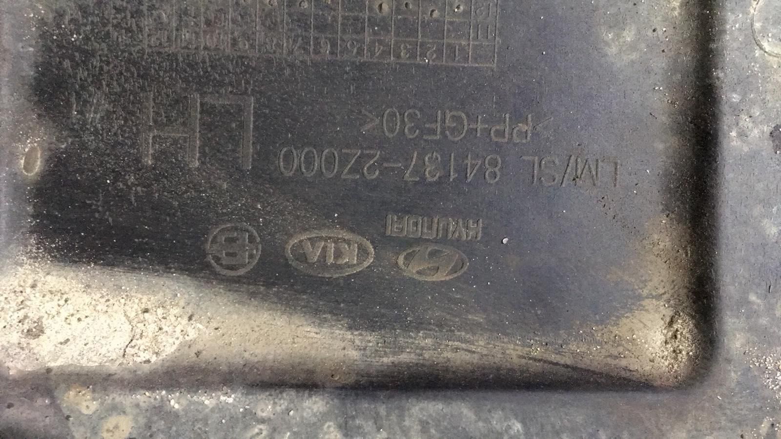 Захист дна днища Hyundai IX35 1.7 CRDI 841372z000 841472z000