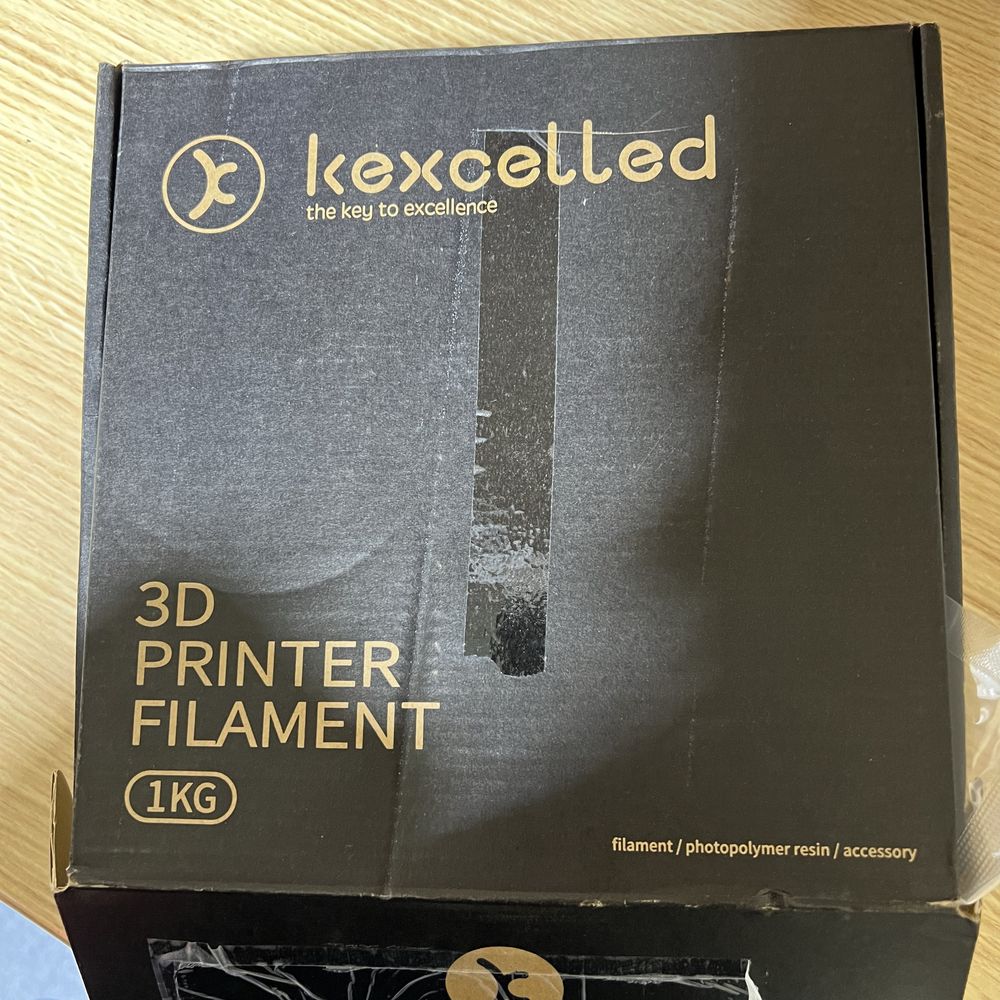 Filamentos Kexcelled PLA K5P Cofee Gold - NOVO