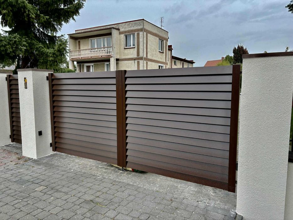 Ogrodzenia aluminiowe - Brama, przęsło, furtka, balustrada