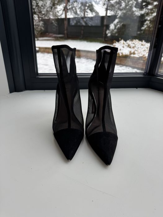 Ботильони Zara на пів прозорі