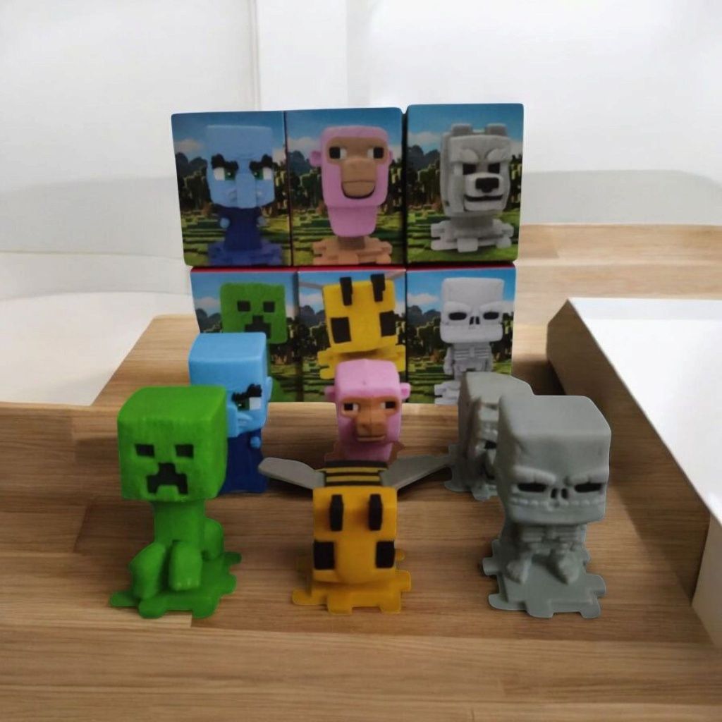 Cała Kolekcja Figurki Kolekcjonerski Minecraft McDonald's