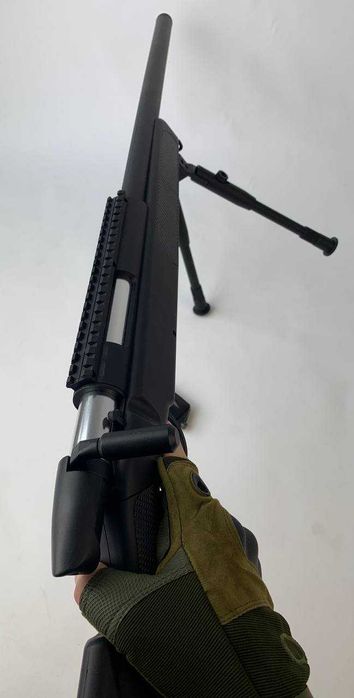Металева дитяча снайперська гвинтівка Іграшкова реалістична та якісна