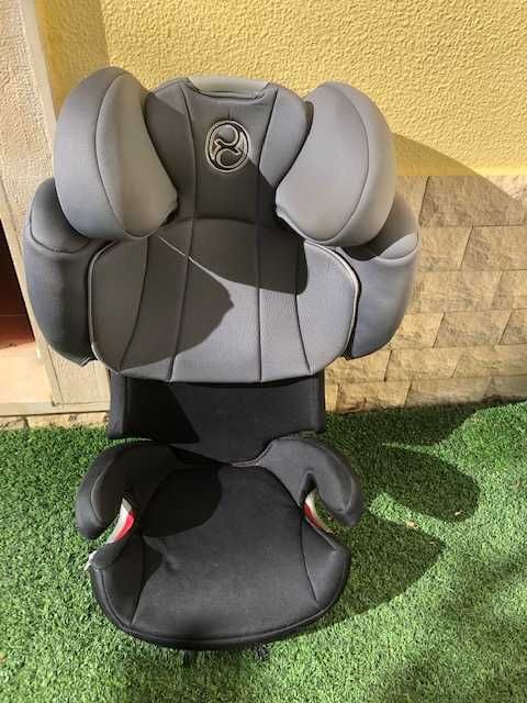 Cadeira Cybex Solution Q2 Fix - Cinza e Preta - Isofix