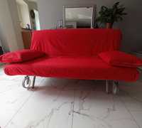 Sofa Ikea PS, super stan, czerwony jeans, mega wygodna