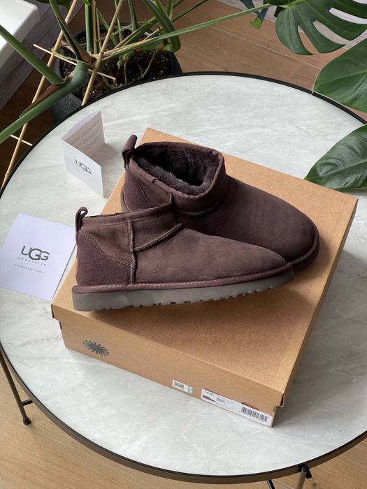 Уггі Ugg Classic Ultra Mini Brown (36-41)