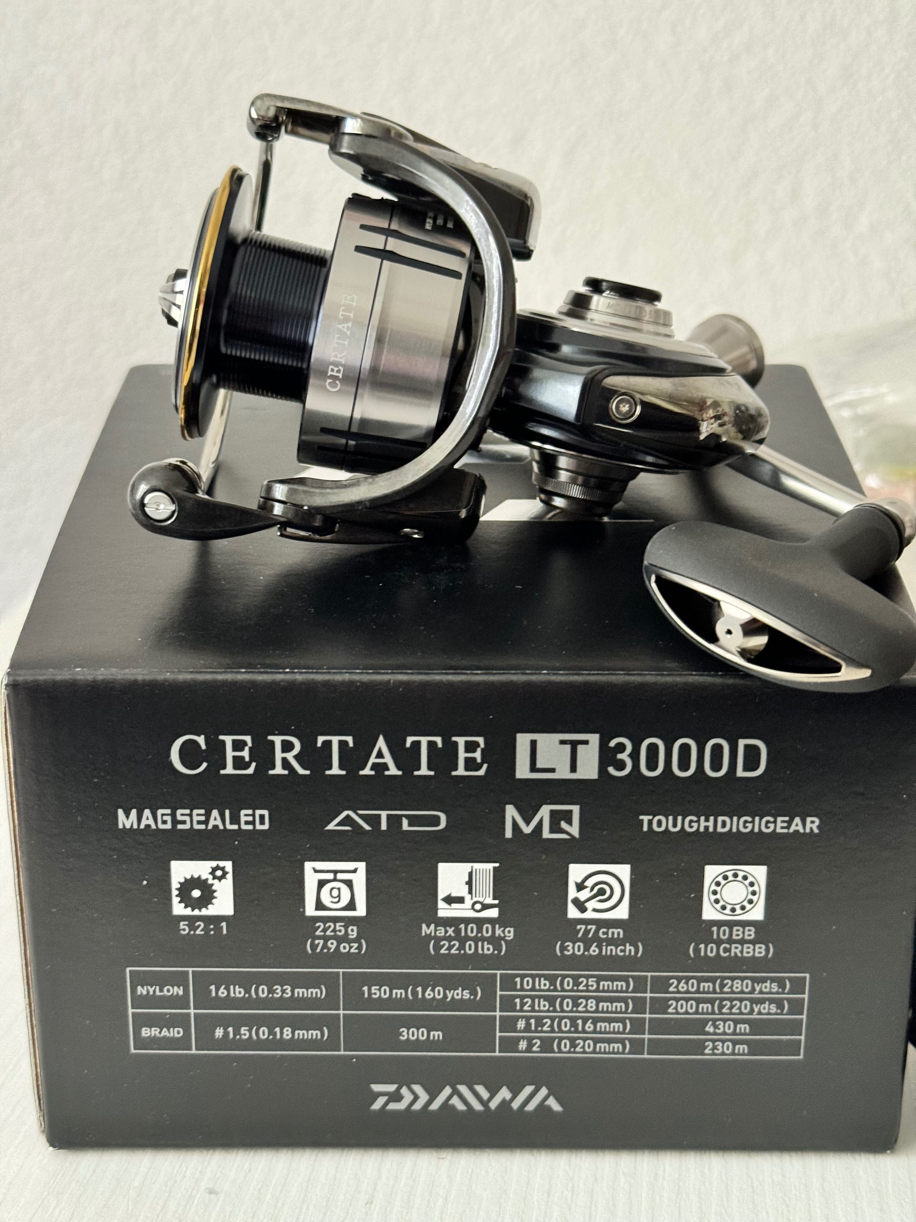 Kołowrotek Daiwa Certate 19’ LT3000D