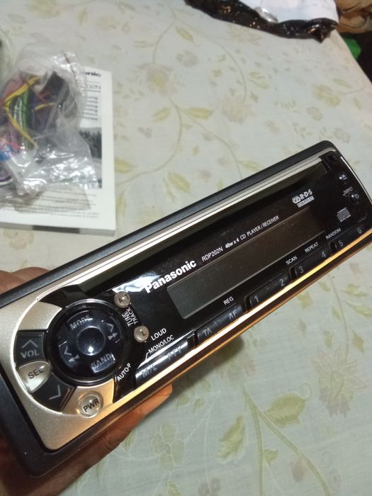 Rádio Cd Panasonic Novo