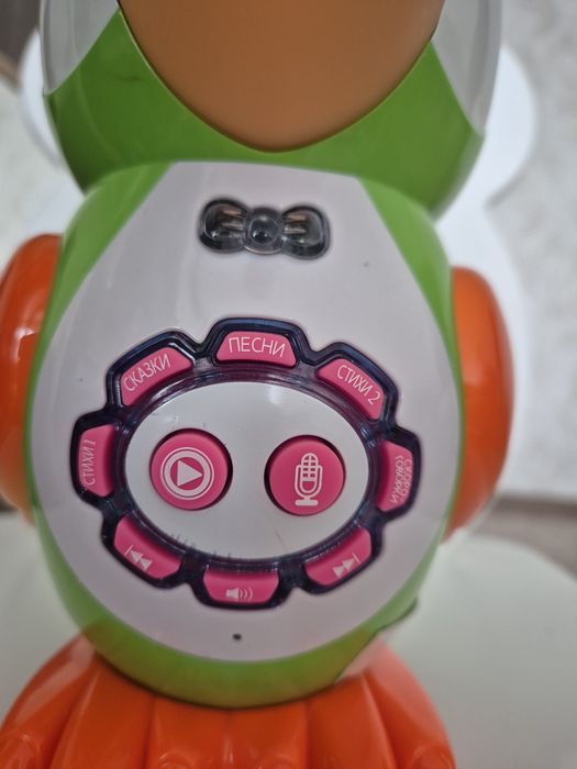 Попугай-сказочник музыкальная игрушка