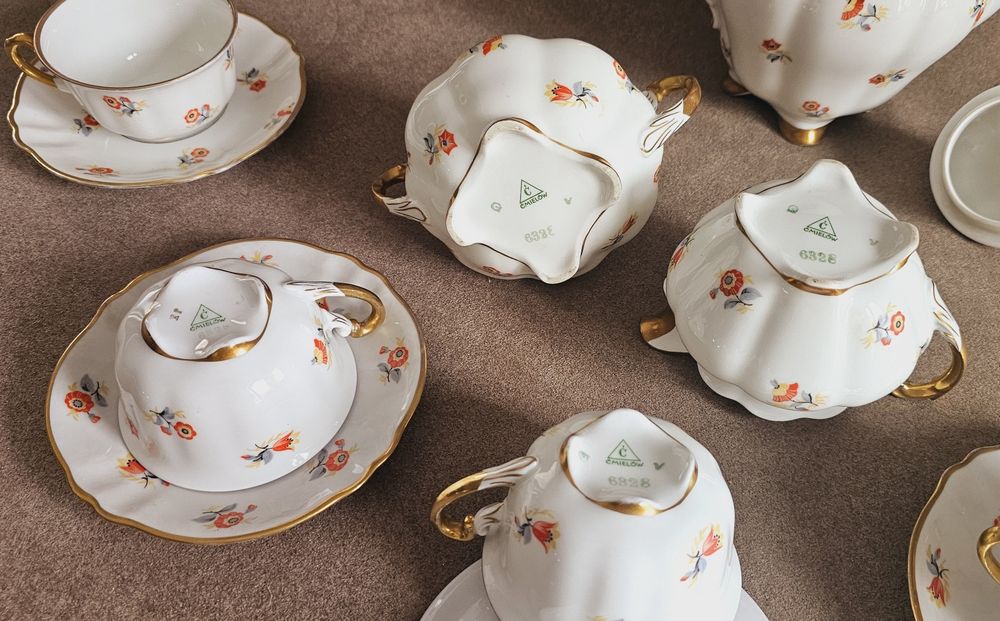 Przedwojenny serwis kawowy, Ćmielów, Fason 520