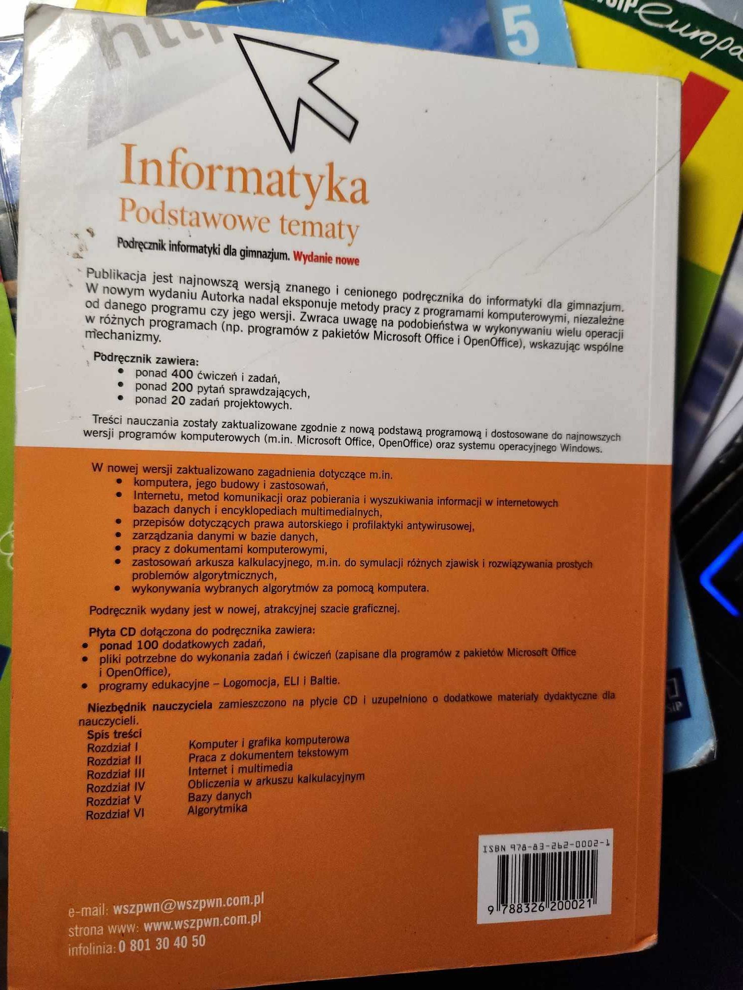 Informatyka podstawowe tematy gimnazjum Koba 2009
