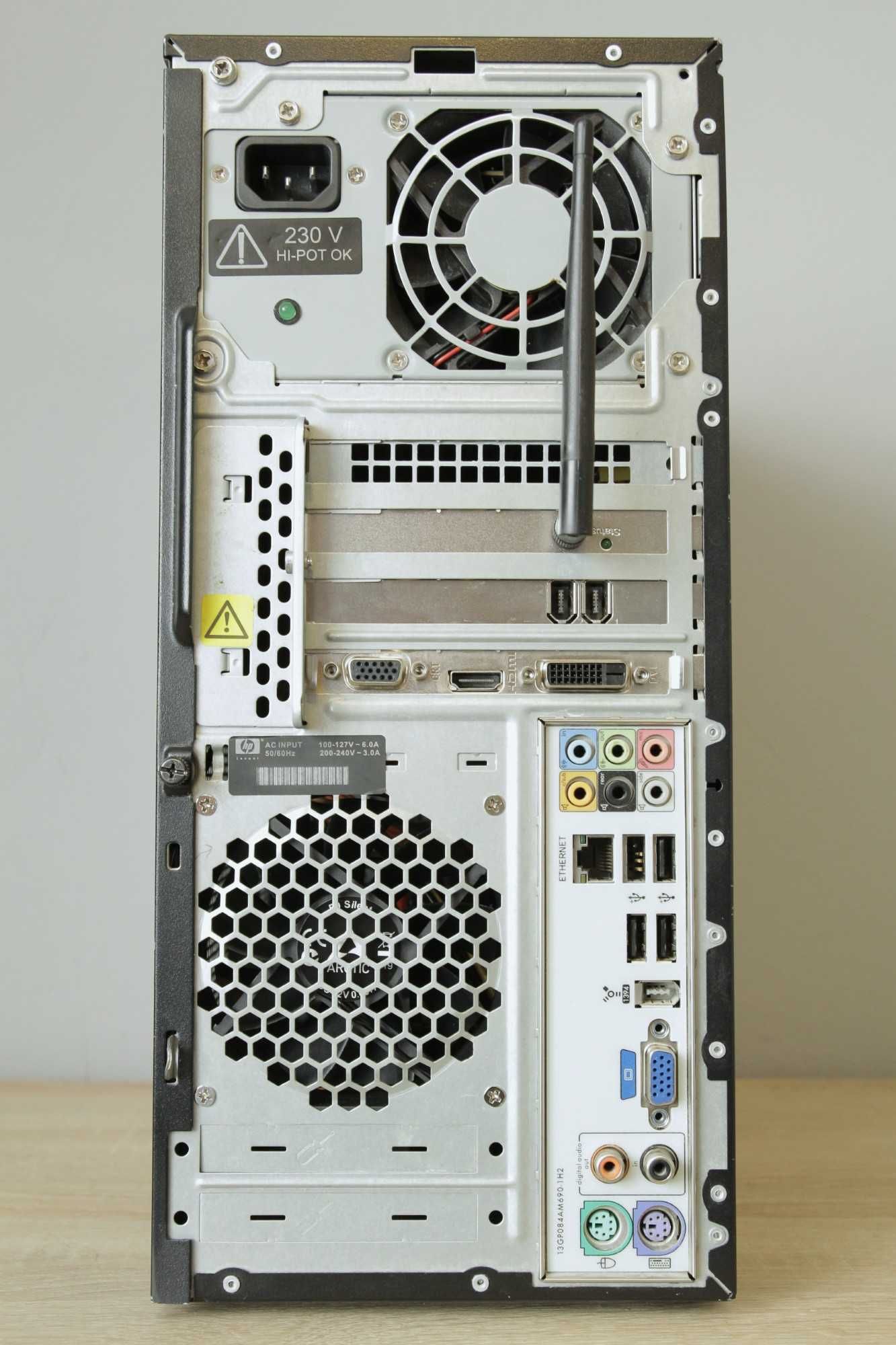 Komputer HP Pavilion E8400/GT710/8GB/WiFi/SSD240GB/Win10 +monitor  24"