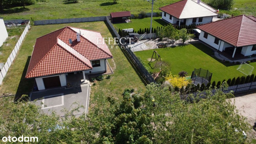 Parterowy dom wolnostojący 124 m2