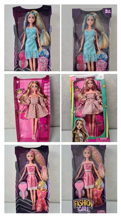 Лялька шарнірна принцеса Дісней Анна  леді Баг  Hairdorables  SnapStar