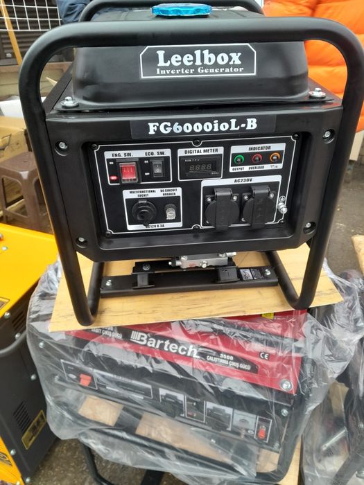 Инверторный Генератор 6000 Хюндай Бензиновый
Эко режим