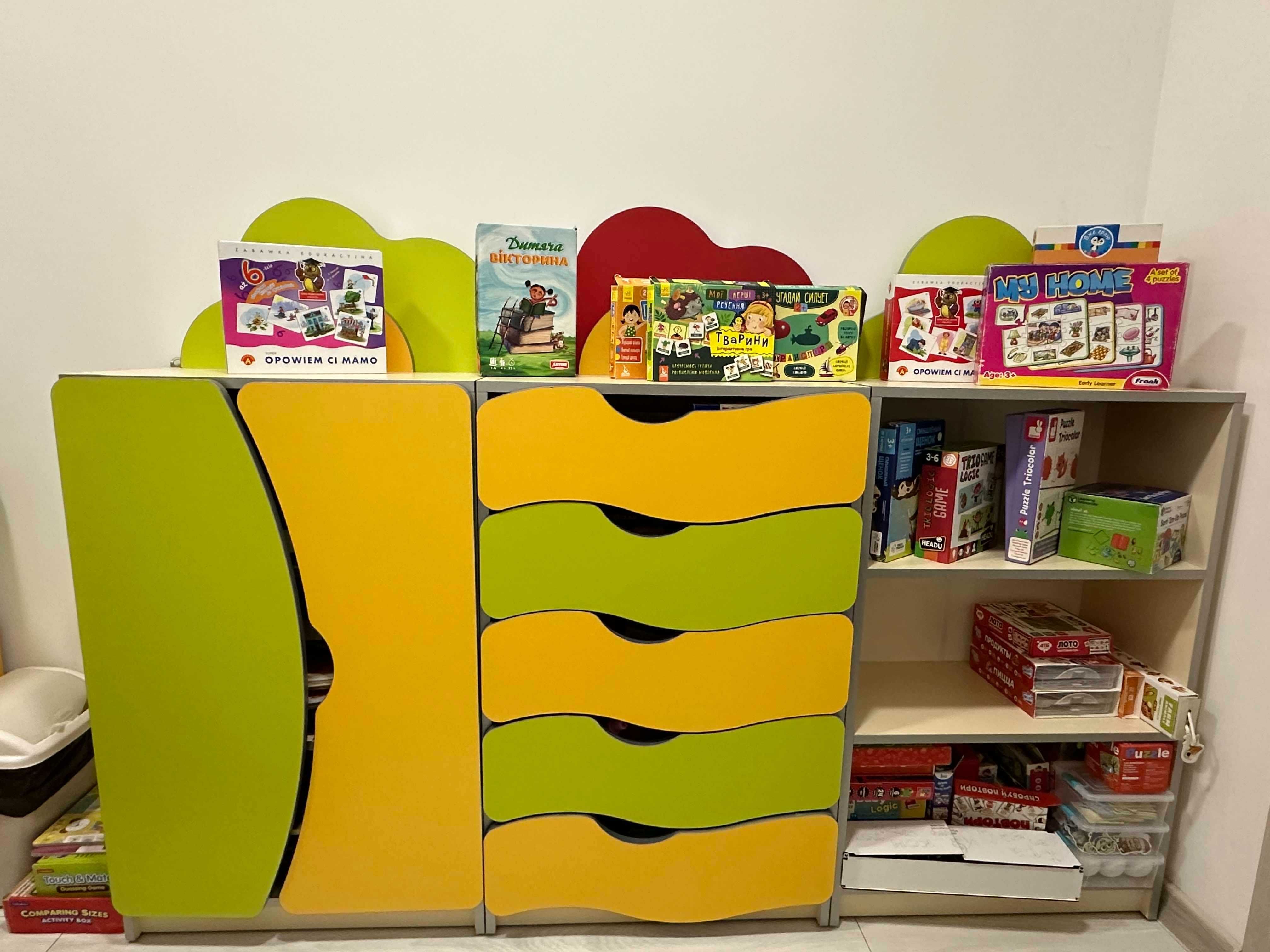 Меблі  для дитячої кімнати чи дитячого садочку