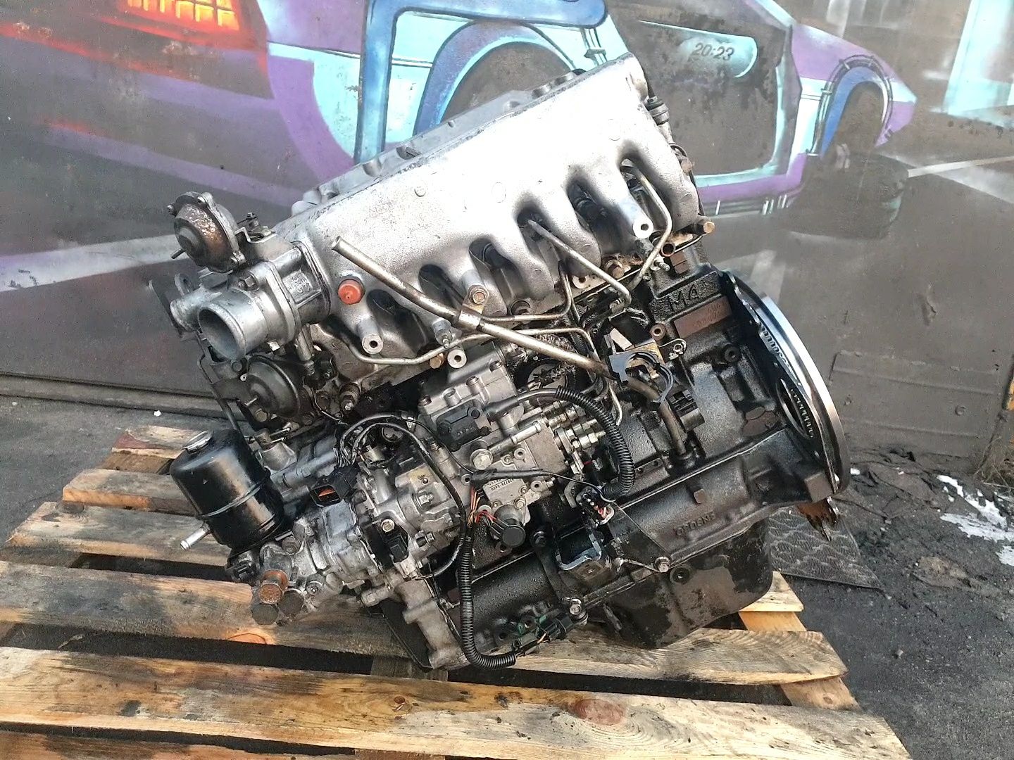 Двигатель Мотор 3.2 DID 4m41 Mitsubishi Pajero Wagon III паджеро 3