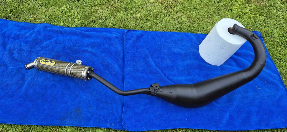 Wydech tłumik ARROW CAGIVA MITO 125 układ wyechowy dyfuzor