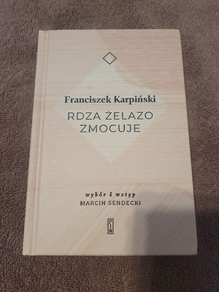 Rdza żelazo zmocuje Franciszek Karpiński PIW Marcin sendecki