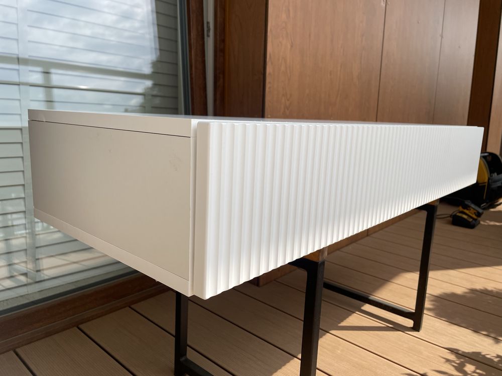 Toaletka biała wisząca 110cm