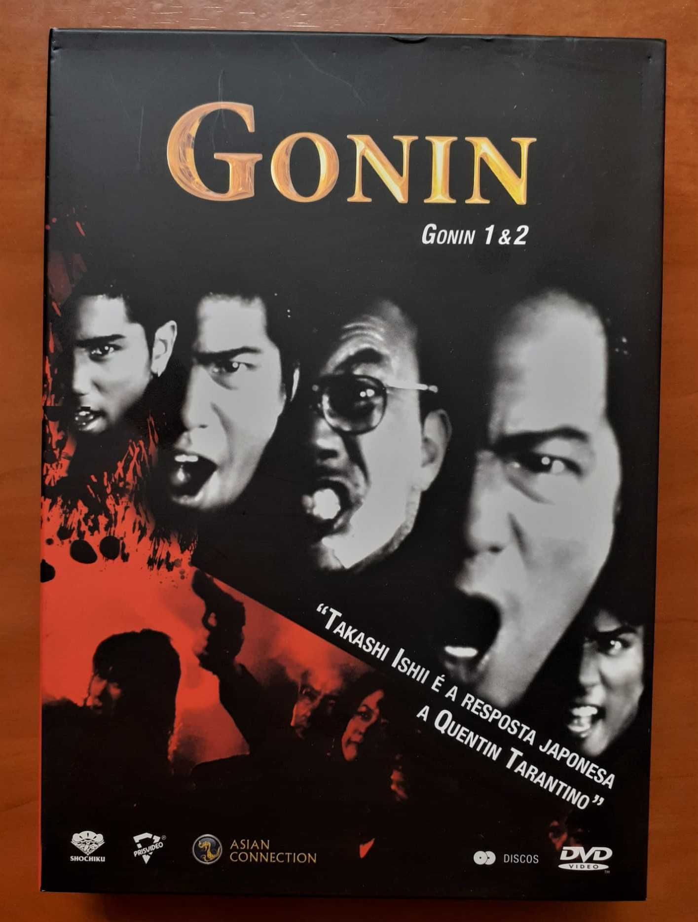 Gonin - Pack - Volume 1 & 2 - DVDs Como Novos