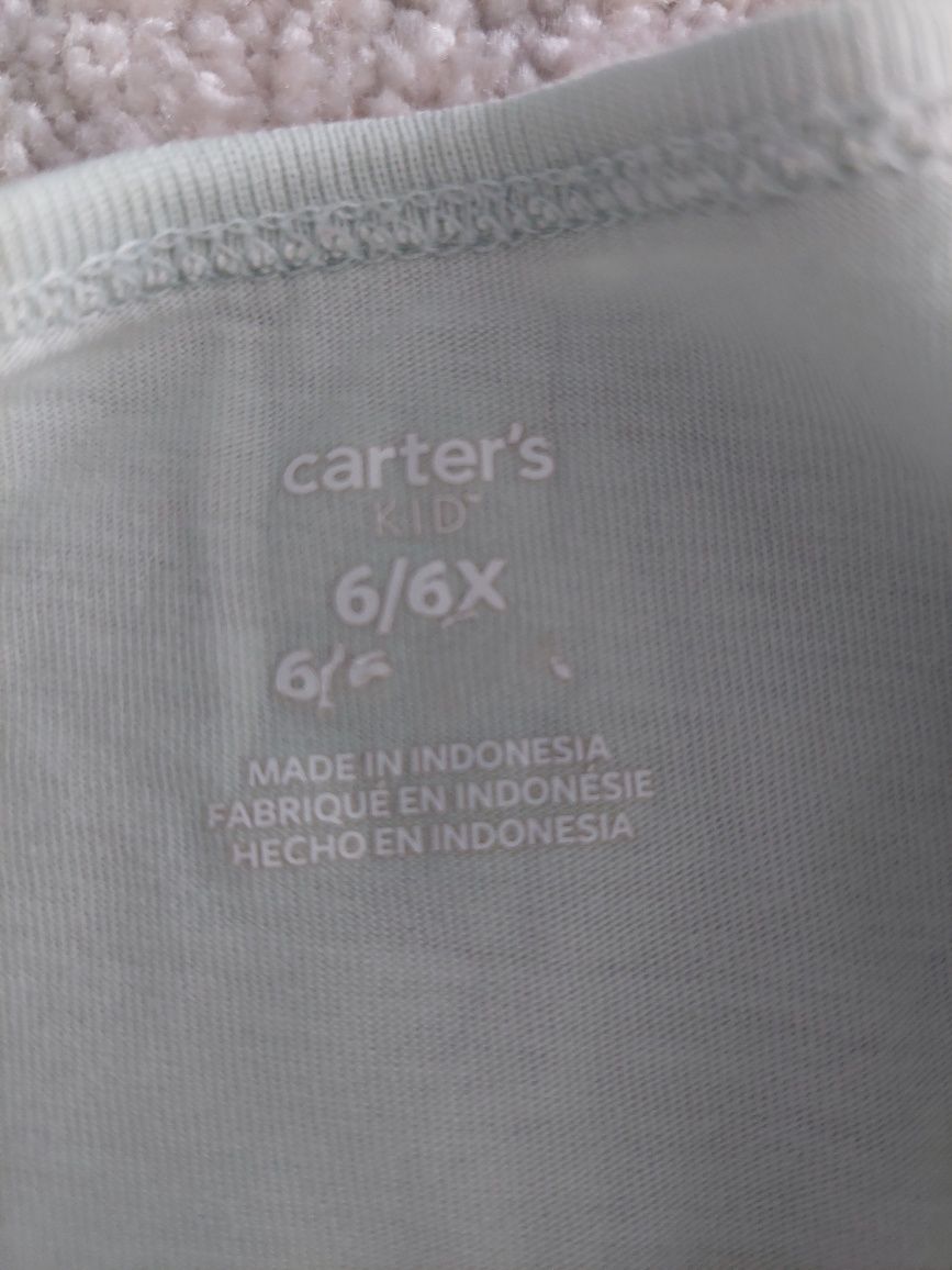 Комплект футболка та легінси від carters для дівчинки, 122