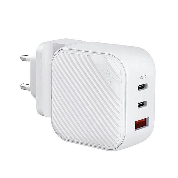 Ładowarka sieciowa Uniq Verge Pro 66w GaN Usb-c - biała
