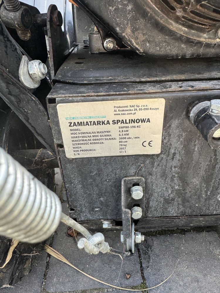 Zamiatarka spalinowa NAC SWP80 196-KC