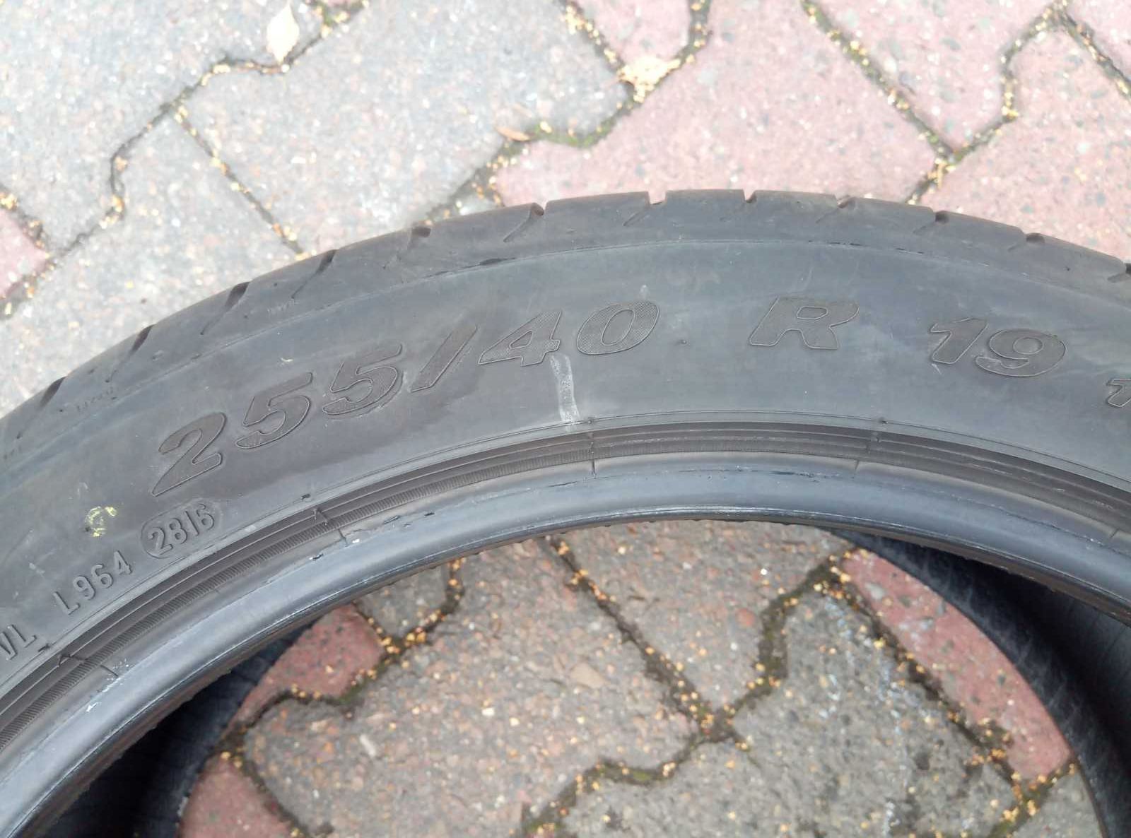 Używane opony 255/40R19 Pirelli P Zero (AO; XL;Y)