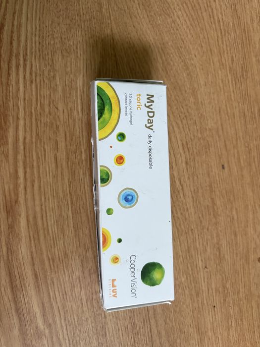 Soczewki jednodniowe MyDay SPH -3.50 CYL -1.25