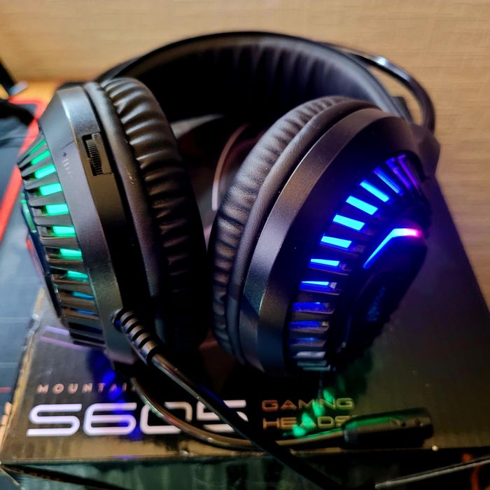 Гарнитура наушники Aula S605 Wired gaming headset black