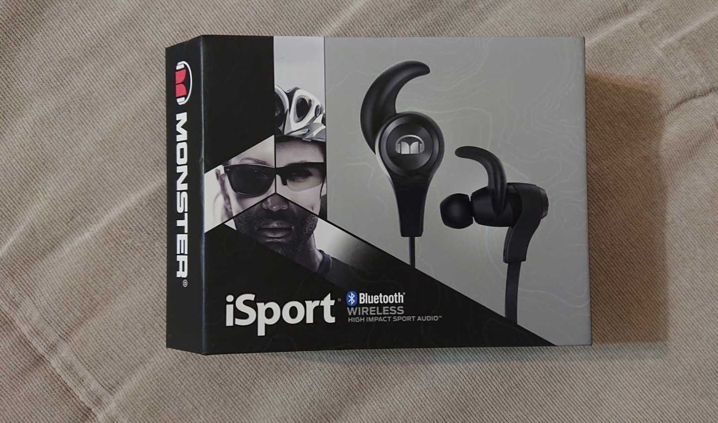 Наушники Monster iSport Wireless Bluetooth In-Ear гарнитура 20 хв. АКБ