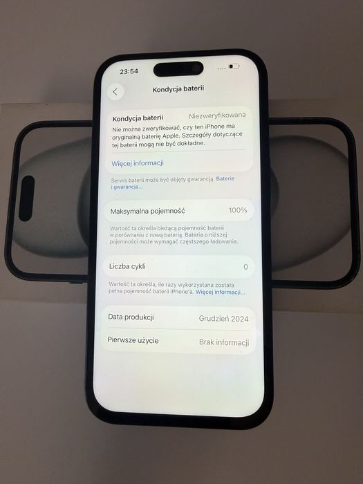 Iphone 15 czarny 128gb kondycja 100%