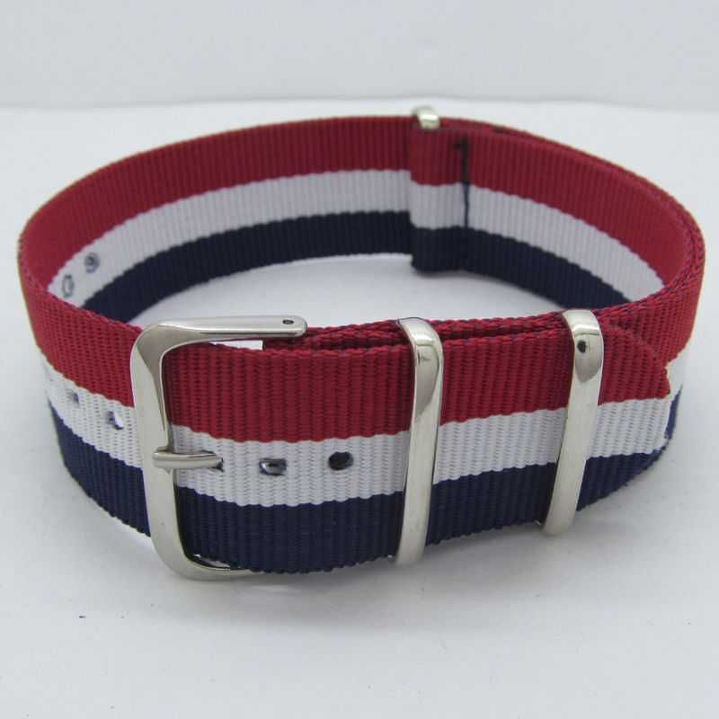 Pasek do zegarka nylonowy NATO 22mm nylon strap zulu parciany nowy