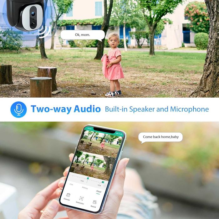 Dupla câmera vigilância LTE c/painel solar XEGA +garantia 3 anos