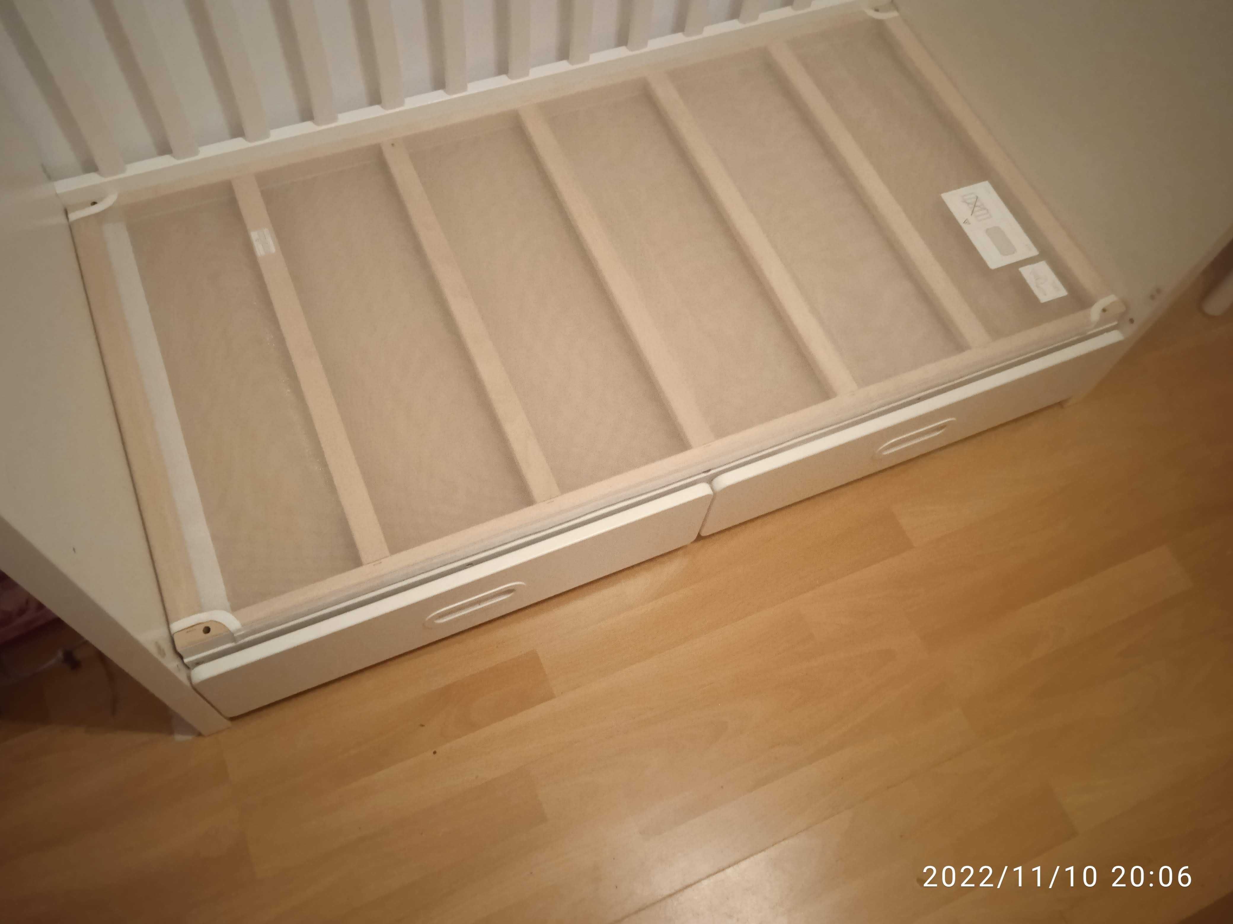 Łóżko dziecięce IKEA Stuva Malad z szufladami