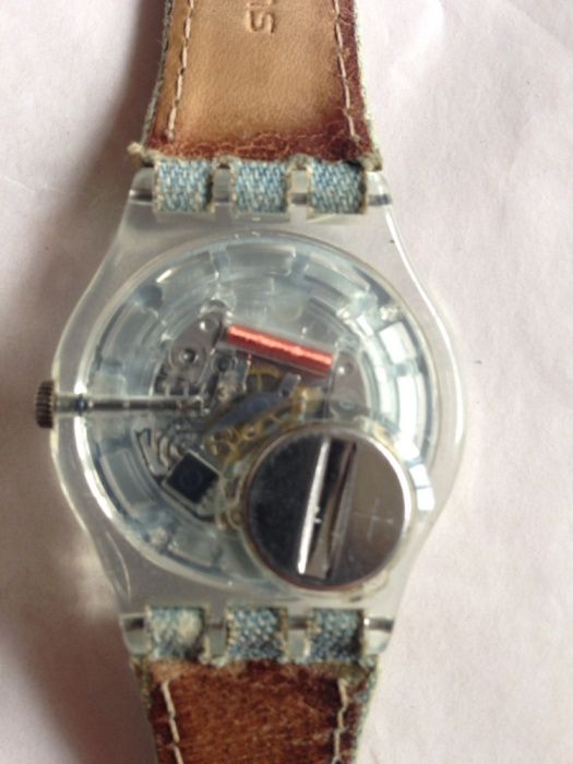 Relógio Swatch | Senhora/menina | bracelete pele e ganga