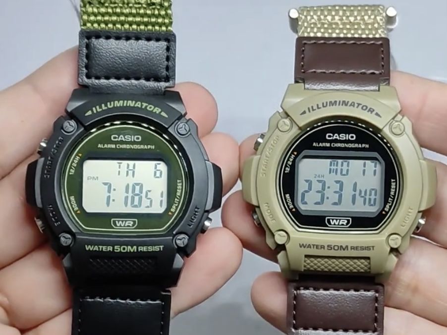 Годинник чоловічий Casio W219HB-3A Оригінал Гарантія Часы Касио