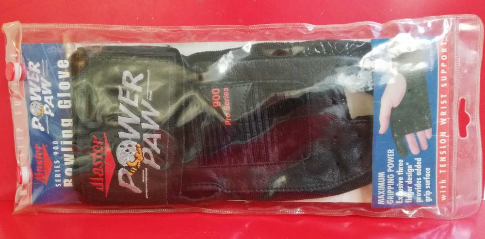 Перчатка для боулинга размер S/M Master Power Paw 900 Pro Series США