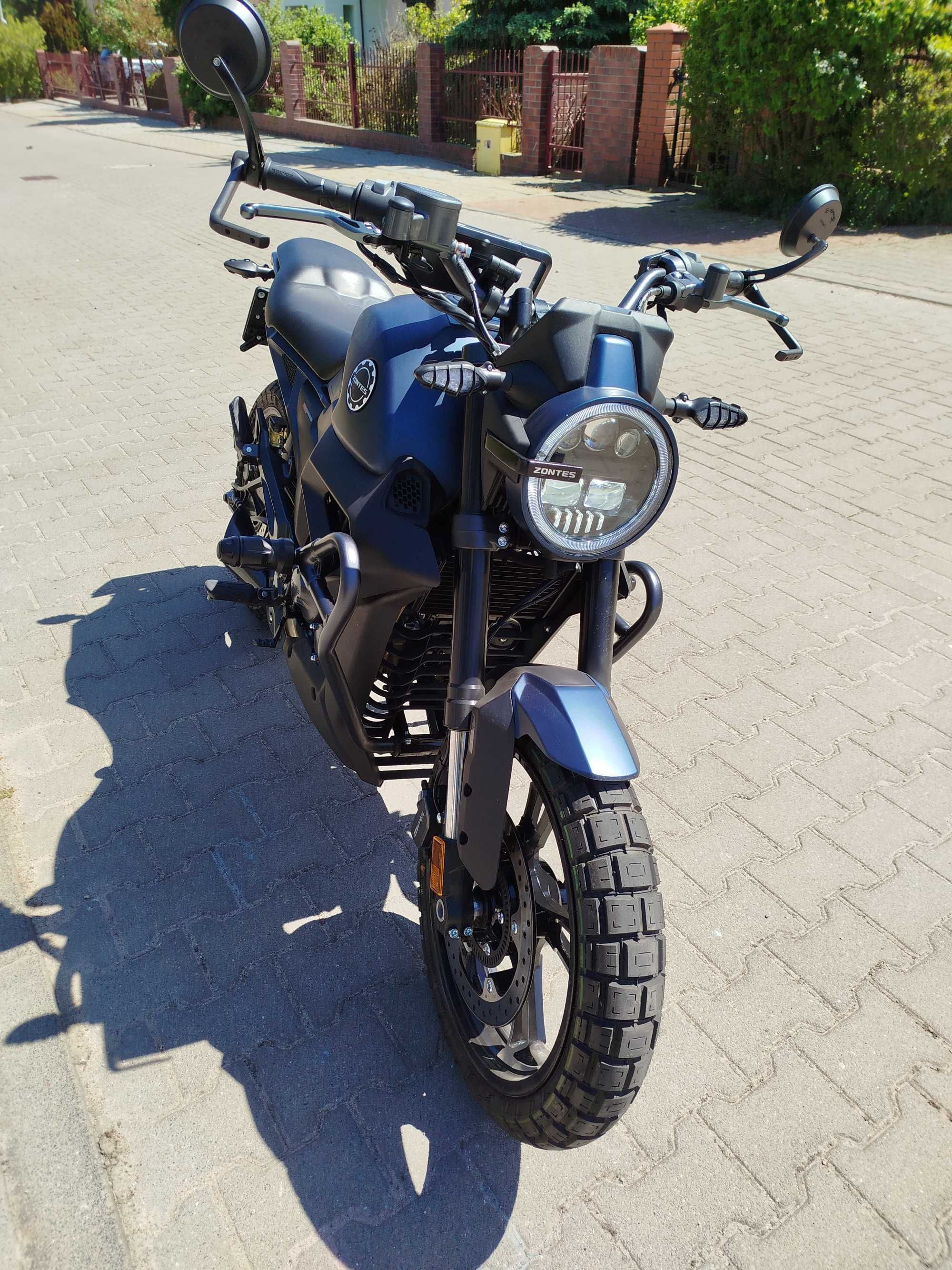 Motocykl Zontes 125 G1 Aluminium