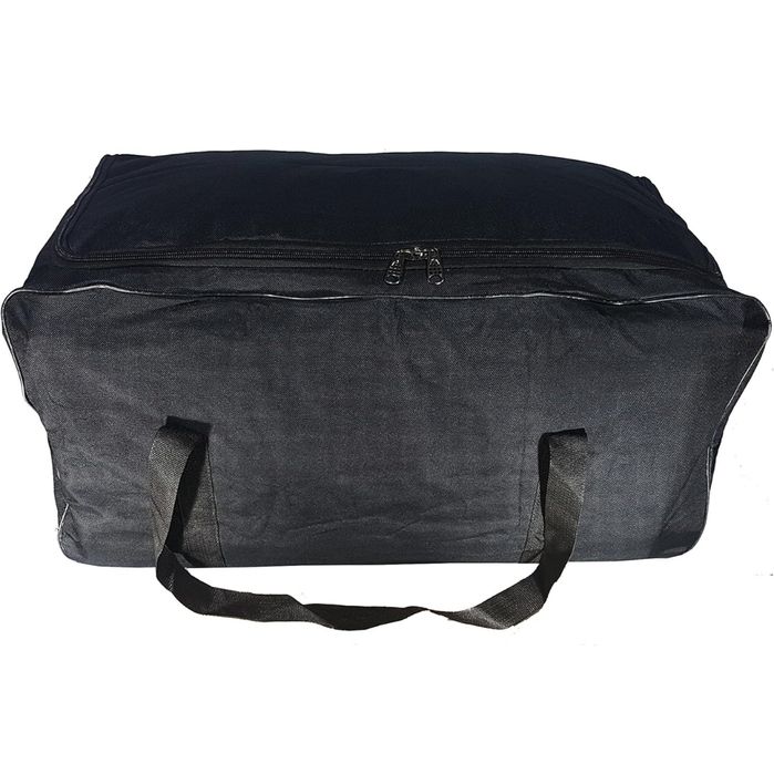 Z WADĄ Sportowa Torba Podróżna XXL 140l z kółkami w kolorze czarnym