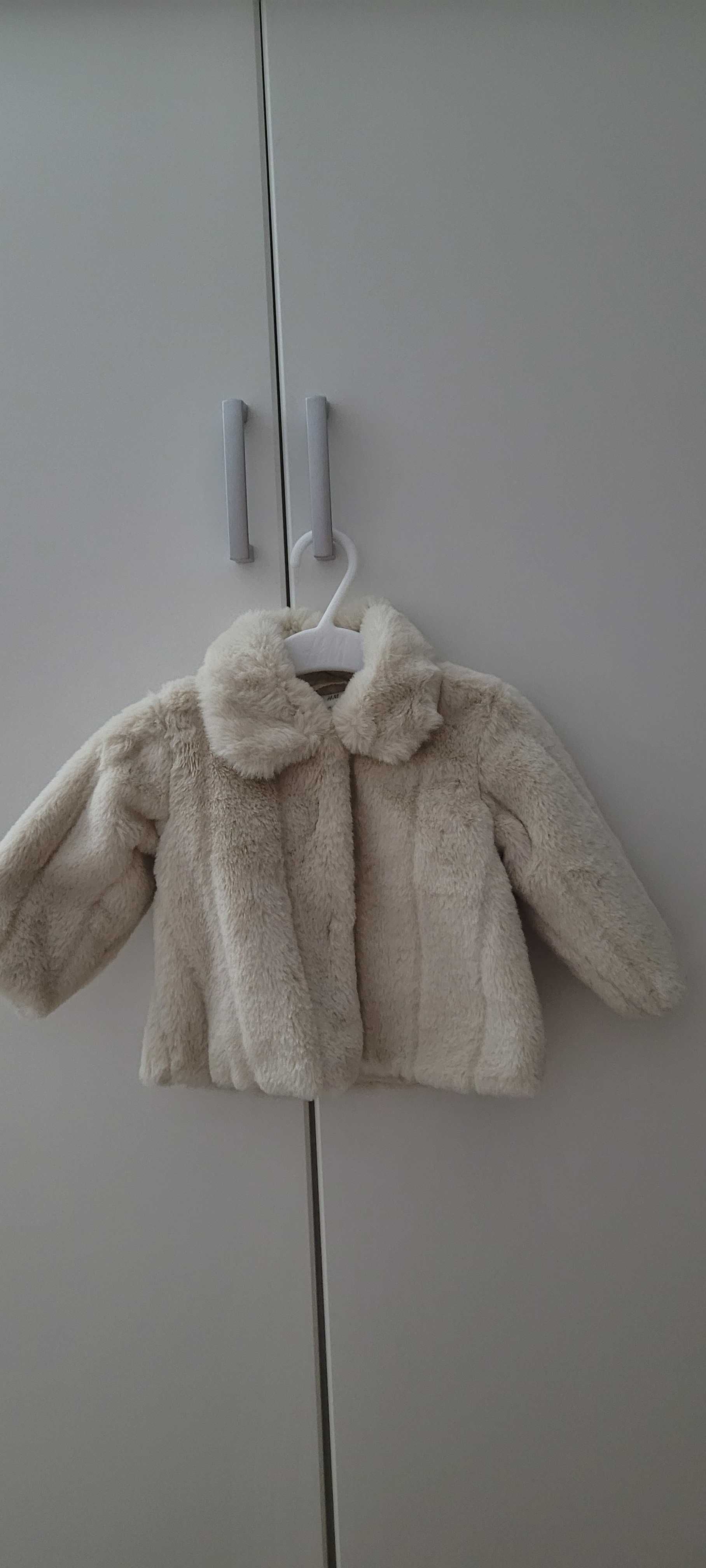 Kurtka futerko H&M r.62