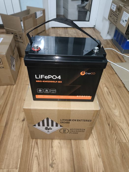 Аккумулятор Lifepo4 100ah 12.8v 1280wh Новая!
