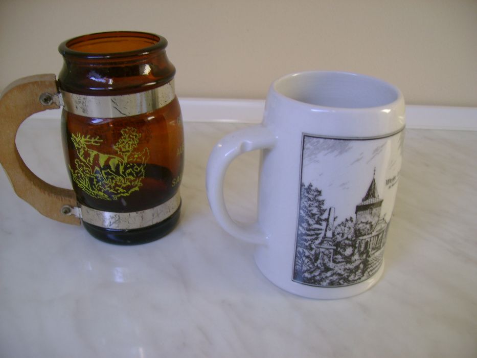 Kufle do piwa szkło i porcelana