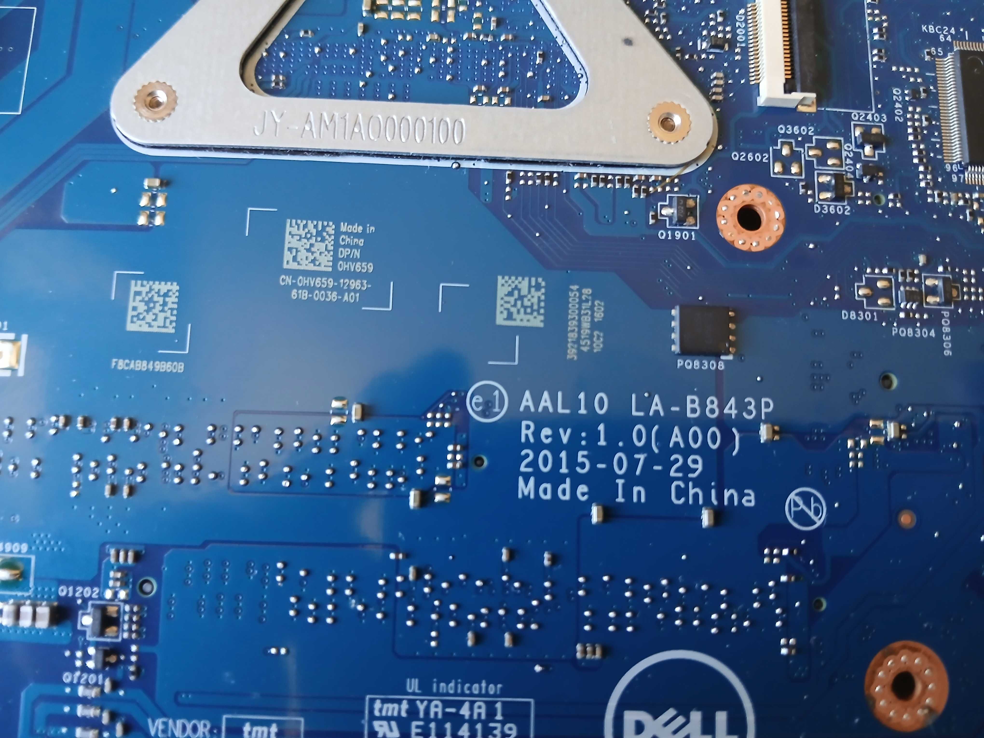 Płyta główna DELL AAL10 LA-B843P
