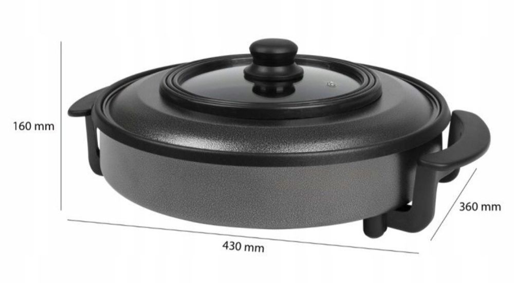Patelnia Clartonic Party Pan 32 cm non-stick NOWA