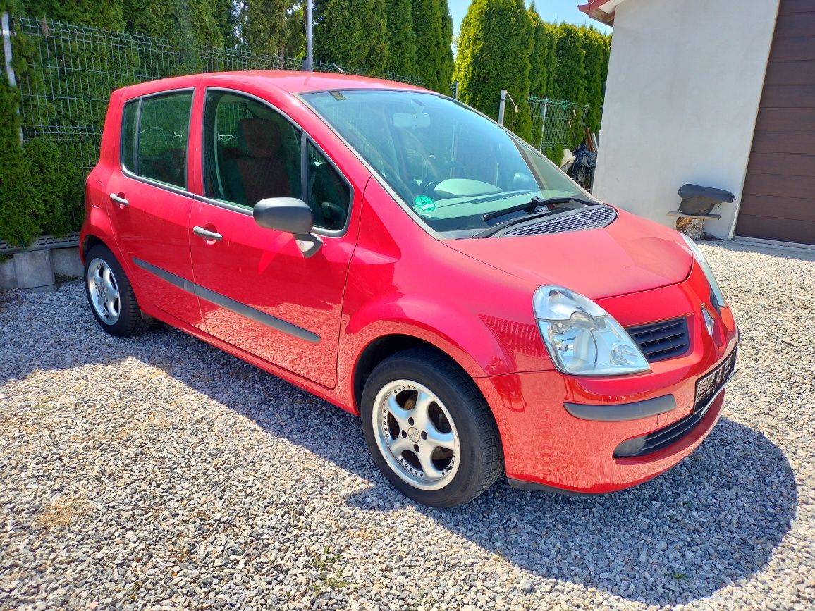 Modus 1.6 16V, 93 tys km, HAK, klima, zero rdzy, oryginalny lakier