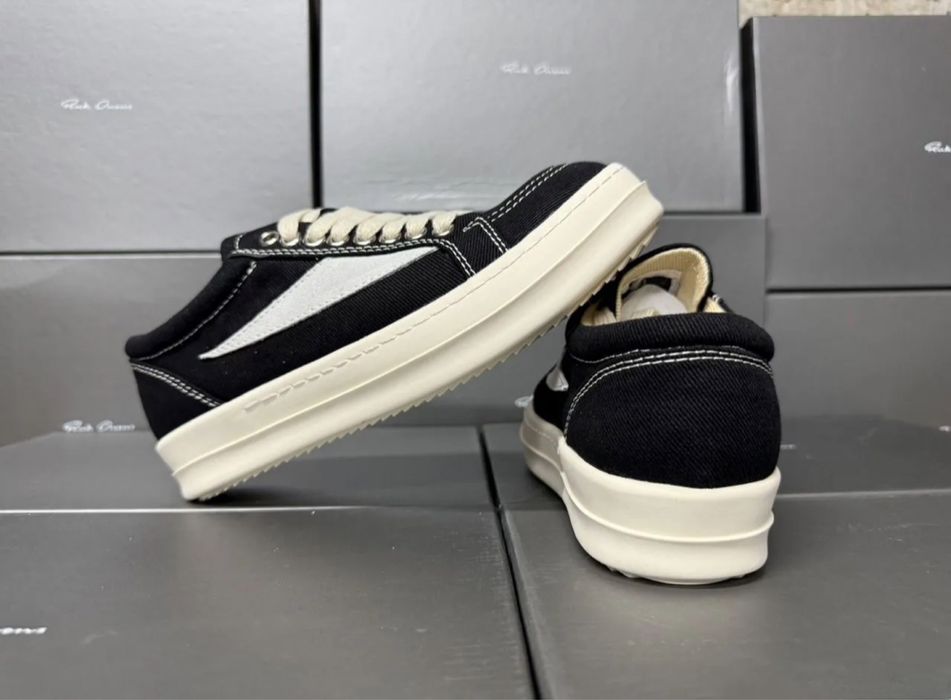 Кеды Rick owens x Vans vintage / Ramones рик овенс
