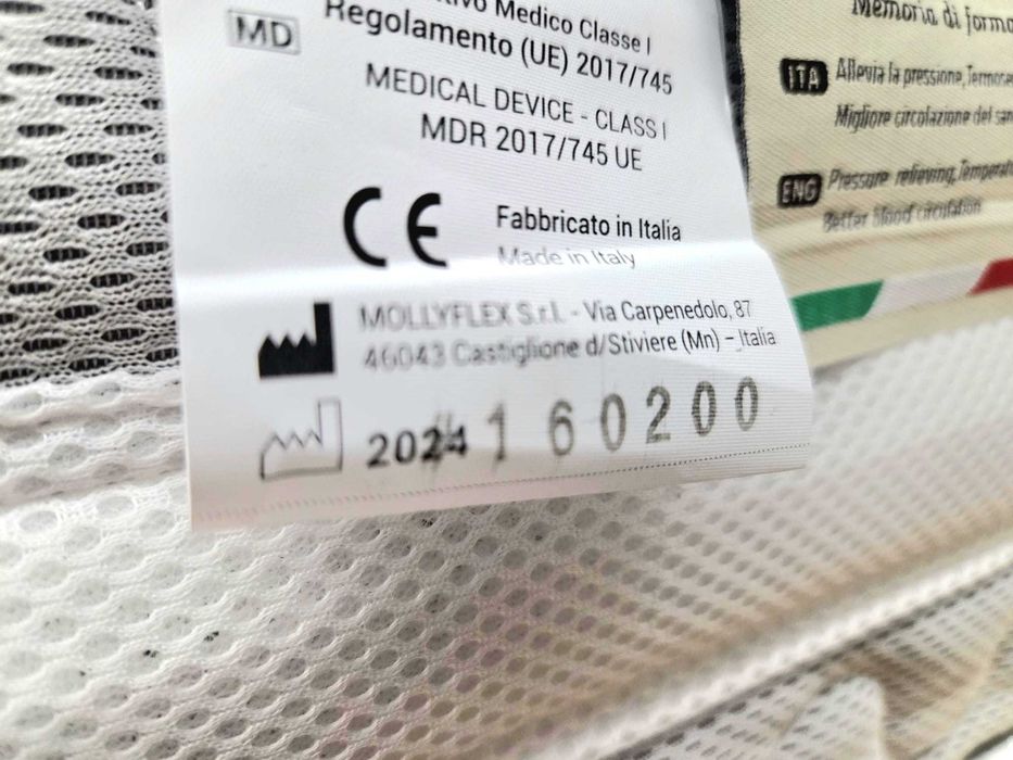Łózko z Materacem 160x200 Argento Therapy Molly Flex lub Materac