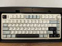Klawiatura mechaniczna AULA F75 – Glacier Blue (NOWA)