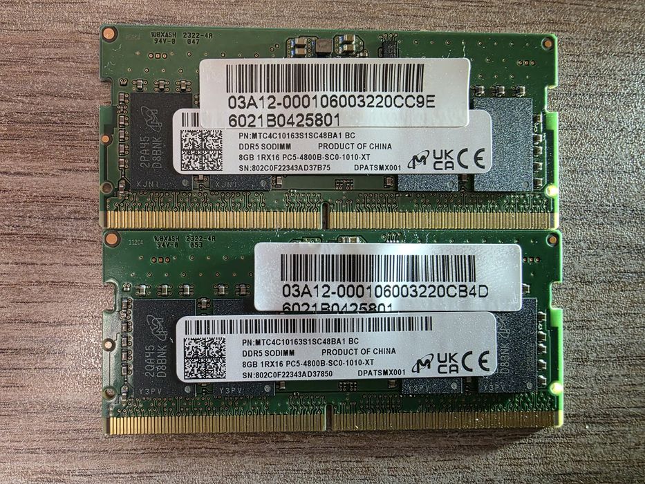 SODIMM DDR5 4800 Оперативная память